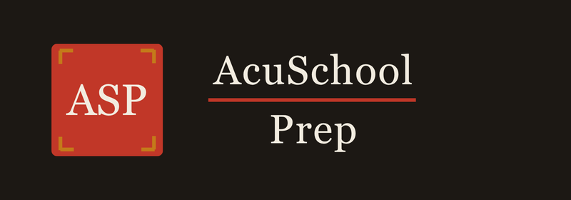 Acupuncture School Prep